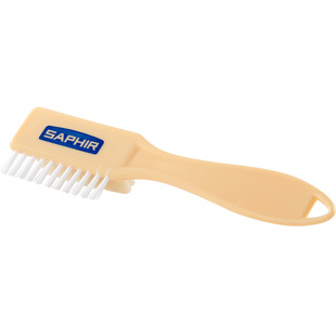 SAPHIR莎菲雅麂皮用双面刷子 绒皮翻毛皮布料纺织品清洁除尘护理