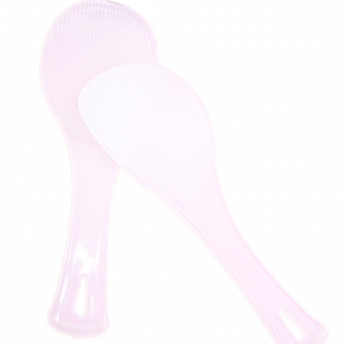 白色加厚不粘饭勺电饭煲配件打饭勺塑料勺子盛米饭厨房用品加长款