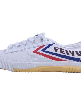 上海feiyue/飞跃跑步帆布小白鞋