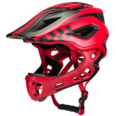 洛克兄弟半盔全盔可切换儿童头盔