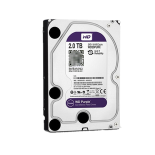 WD/西部数据 WD20PURX 2T西数2TB紫盘台式机 视频监控专用硬盘DVR
