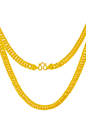 男士宽面加粗送朋友链子