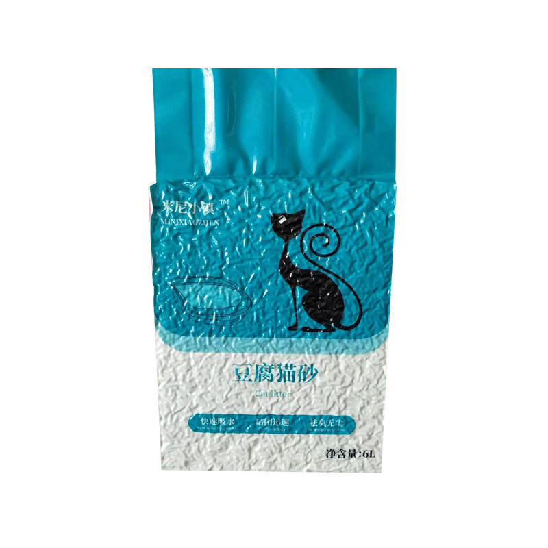 米尼小镇豆腐猫砂结团除臭无尘6L猫沙原味水蜜桃绿茶猫咪用品包邮