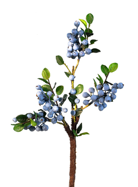 仿真果实树枝蔓越莓浆果仿真花