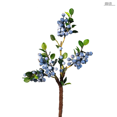 仿真果实树枝蔓越莓浆果仿真花