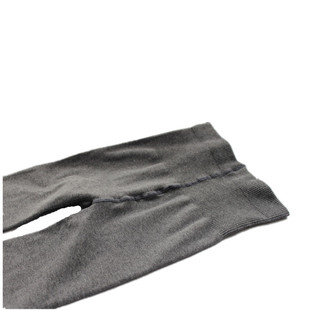 JA显瘦Leggings纯色加厚 纯棉打底裤袜 春秋季女浅灰色黑色九分袜