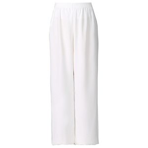 春秋季细麻纱太极裤女练功裤 夏季中老年男款棉加丝武术灯笼裤子