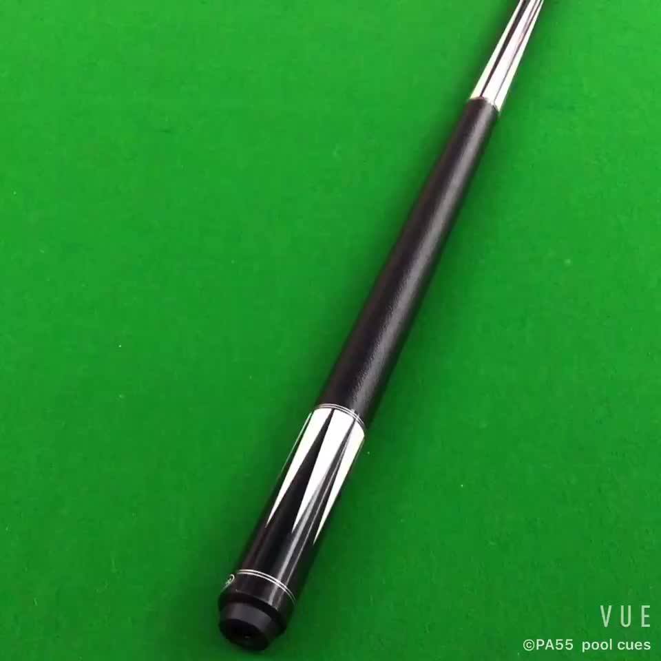 Solid Wood Hand Carved Custom Logo Standard Length Cue Stick Billiard