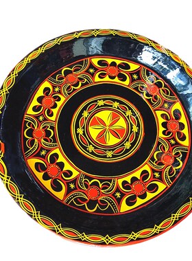 四川大凉山西昌彝族餐盘果盘漆器