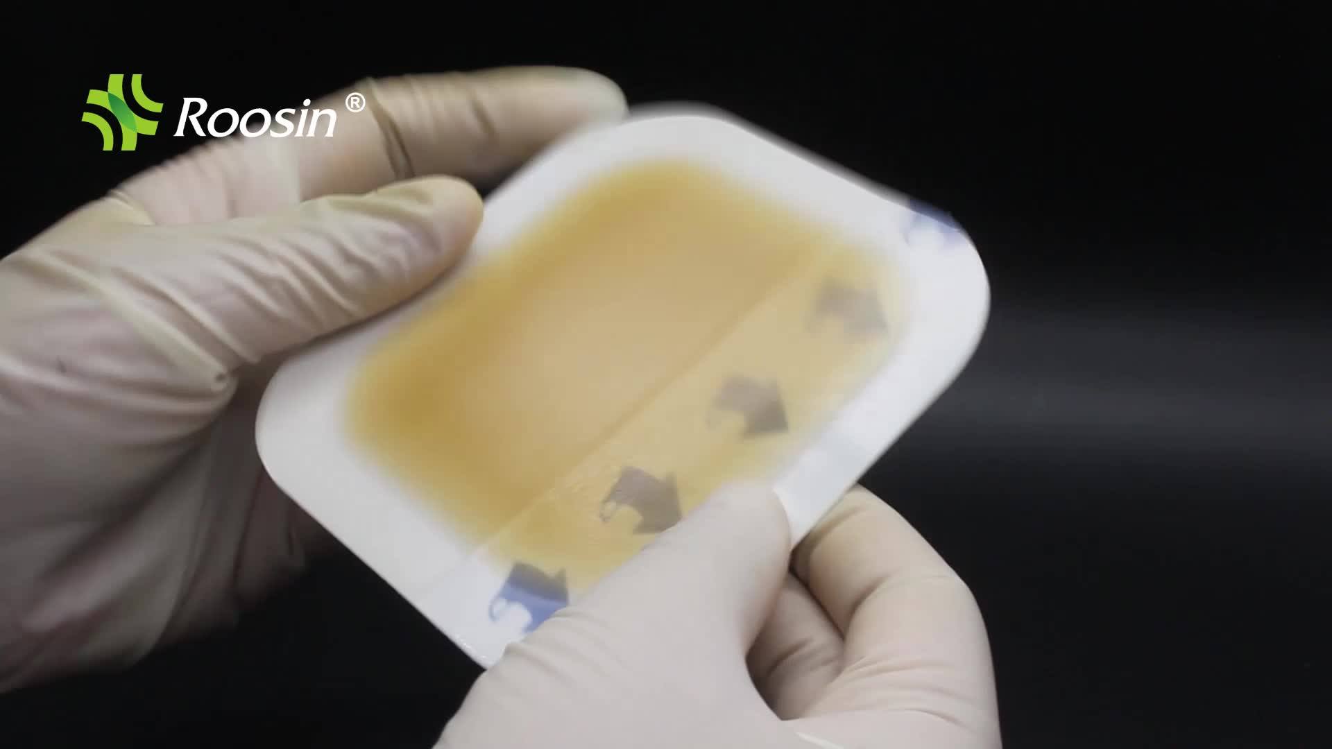 Free Sample Medical Care Hydrocolloid Dressings For Festering Wound