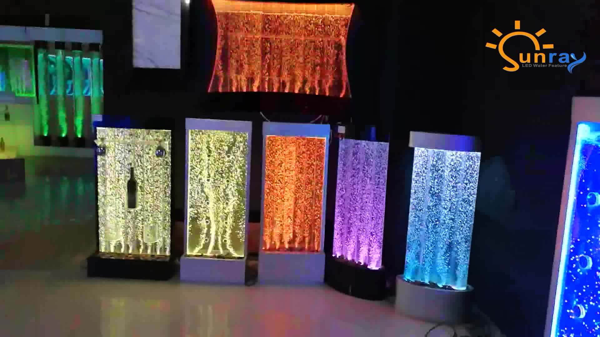 Programmed Random Dancing Water Bubble Wall For Hotel Ktv Restaurant