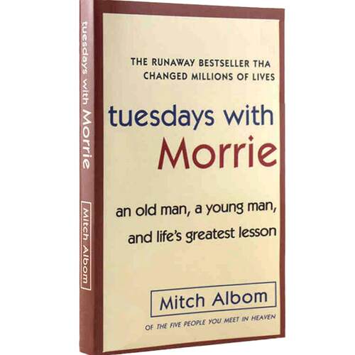 tuesdays with morrie相约星期二英文原版书籍 相约星期二英文版相约星期二英文原版小说电影原著 相约星期二正版十四堂星期二的课