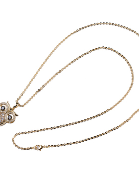 高档锆石镶嵌长款日韩风配饰项链