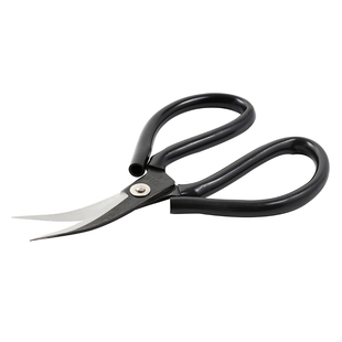 台湾菜刀王6号大剪刀弯厨房家用 鞋厂工业大剪刀皮革剪橡胶剪