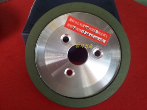 三孔树脂碟形金刚石砂轮磨车刀合金砂轮磨刀机砂轮磨钨钢铣刀砂轮