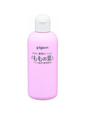鲁鲁日本贝亲pigeon液体爽身粉桃子水热痱子粉 婴儿桃叶水桃子水