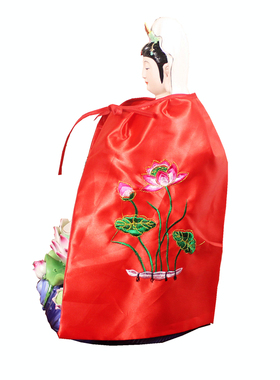 佛袍披肩斗篷小款龙凤仙家财神