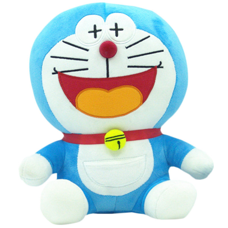 贝酷哆啦a梦机器猫公仔毛绒玩具