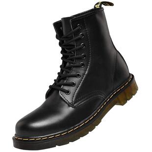 dr马丁靴男女款秋冬季新款厚底真皮短靴子1460博士高帮英伦风女靴