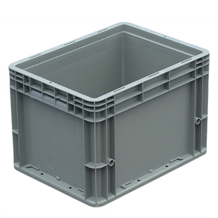 加厚周转箱带盖长方形塑料箱子eu欧标物流箱元件盒收纳箱中转箱