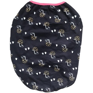 小恐龙背心宠物衣服潮牌英国斗牛犬法斗恶霸犬巴哥胖狗狗夏季适用