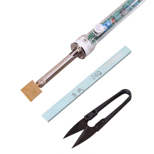 修哨片工具 修唢呐哨片电烙铁 打磨砂条 剪刀 哨子修理工具