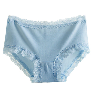 外贸内裤女原单日单出口日本纯棉女内裤全棉无痕透气三角内裤蕾丝
