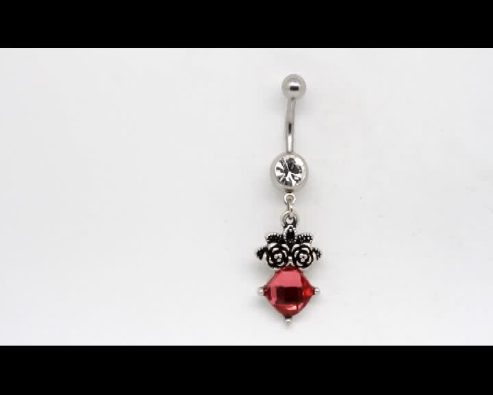 China Supplier Of High End Belly Piercing Dangles Body