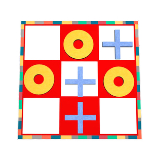 极速三子棋趣味团建五子棋急速四字棋户外拓展亲子儿童游戏道具