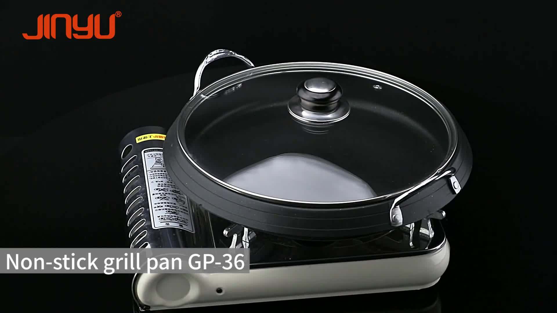 Cast Aluminium Bbq Plate With Glass Cap For Outdoor Camping Buy