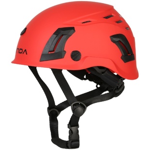 欣达华系泰山户外头盔轻型攀岩帽探洞救援登山头盔安全帽带护目镜