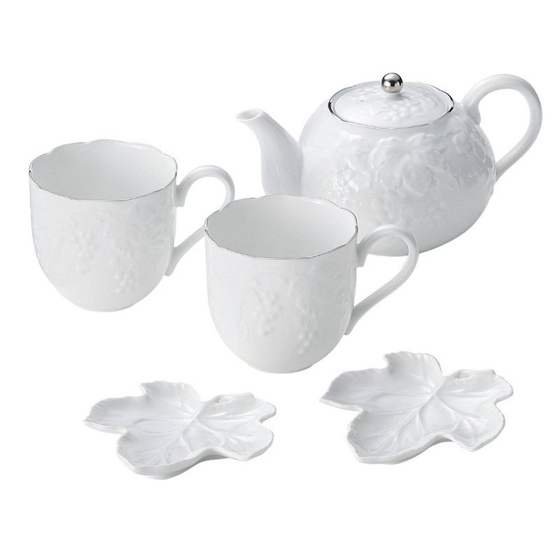 日本进口茶具美浓烧礼盒5件套