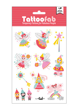 Tattoofab男女儿童可水洗纹身