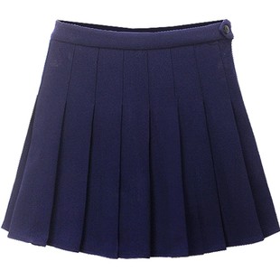 新款原宿百褶裙夏秋冬短裙高腰收腰裤裙超火学院风半身裙子女