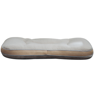 出口日本TPE护颈枕PE软管枕头单人分区枕芯可水洗可调高度一对拍2