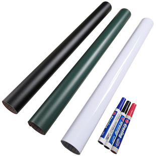 自粘加厚黑板贴纸白板贴绿板贴墙贴幼儿园教学家用可移除可擦写