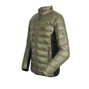 JackWolfskin狼爪羽绒服男保暖修身轻薄内搭外穿两用750白鹅绒特
