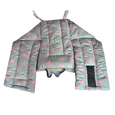 电动车挡风被加大加厚护腰款分体