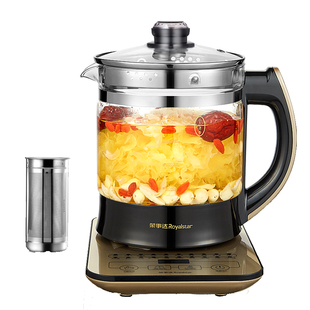 荣事达养生壶加厚玻璃全自动家用多功能煎药壶2L升煮茶器电烧水壶