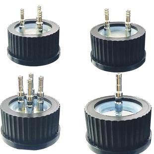 补料瓶盖 不锈钢加料GL45反应器补料瓶单盖通 双通瓶盖 三通瓶盖 四通瓶盖 发酵罐补料瓶 试剂瓶盖 顶空盖