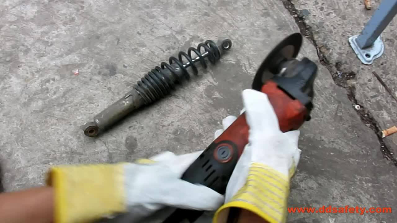 Wholesale Chrome Free Children's And Mens Leather Safety Working Gloves