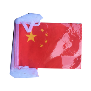 国旗30×45卡式车旗杆 汽车旗杆车载旗杆车窗旗杆小国旗五星红旗