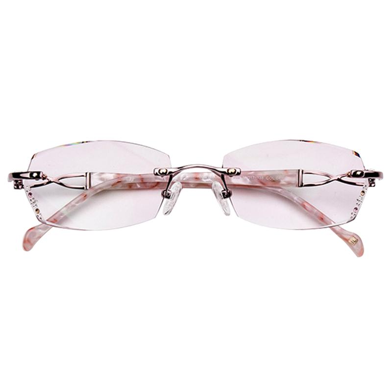 凡客生活3385女款无框切边眼镜