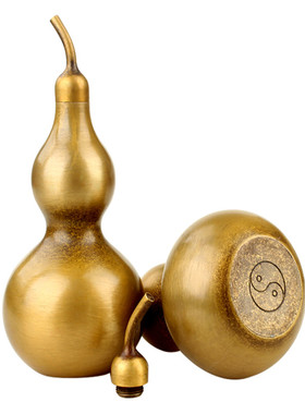 纯铜仿古风八卦摆件小号宝葫芦