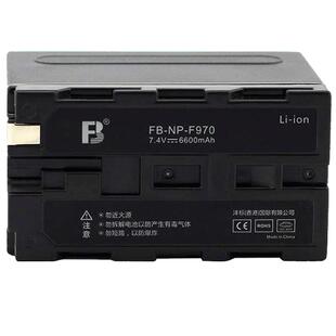 沣标F口补光灯电池充电器F970 F770 F750 F550大容量摄影像灯影室灯监视器锂电池适用神牛金贝南冠爱图仕LED