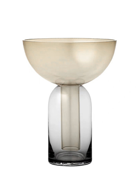 丹麦玻璃jolor干花水培装饰摆件