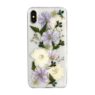 永生花真干花13适用iPhone17/16/15/14/13/12/11 pro max花朵手机壳X/XS/XR/XSMAX/7P/8P/16e