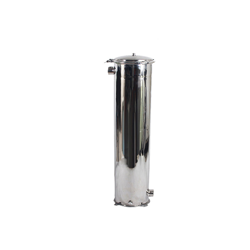 不锈钢精密过滤器水处理10寸20寸30寸40寸pp棉滤芯前置保安过滤器