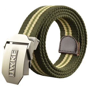 加厚帆布腰带扣头男士合金皮带头单卖自动平滑扣布带扣潮多款可选