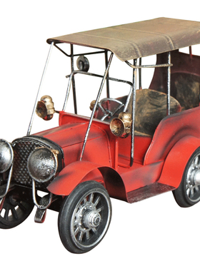 老爷车模型家居客厅欧式风小摆设